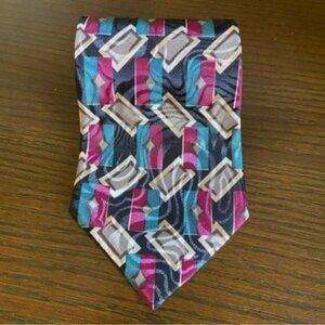 Vintage Select Hand Made Geometric Tie.